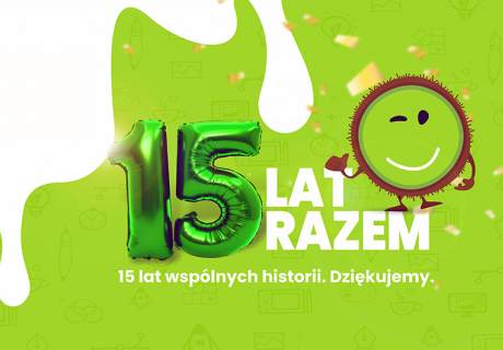 15 lat razem 💚